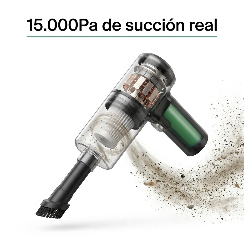 Mini Aspirador Inalámbrico Portátil